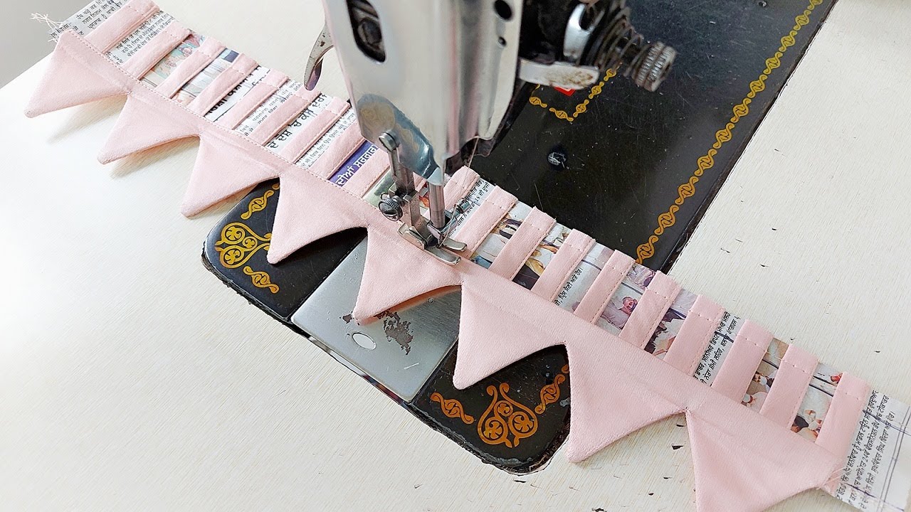 Triangular Cutwork से बनाएं Palazzo Pant का सबसे नया डिज़ाइन | Reet Designs