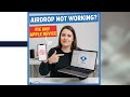 How to Fix Airdrop not working in your Mac | Airdrop Help on Iphone and Mac #apple #iphone  #mac