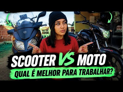 SCOOTER OR REGULAR MOTORCYCLE? - WHICH IS BETTER FOR WORK?
