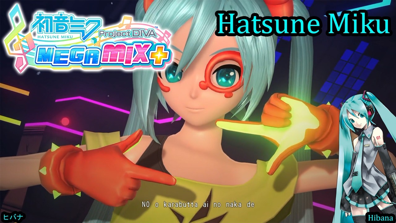Project Diva Mega Mix+- Hatsune Miku- ヒバナ- Hibana (HD) - YouTube