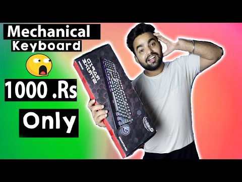 I Bought This Mechanical Gaming Keyboard In 1000 Rs Only | Quantum QHM9800 Review