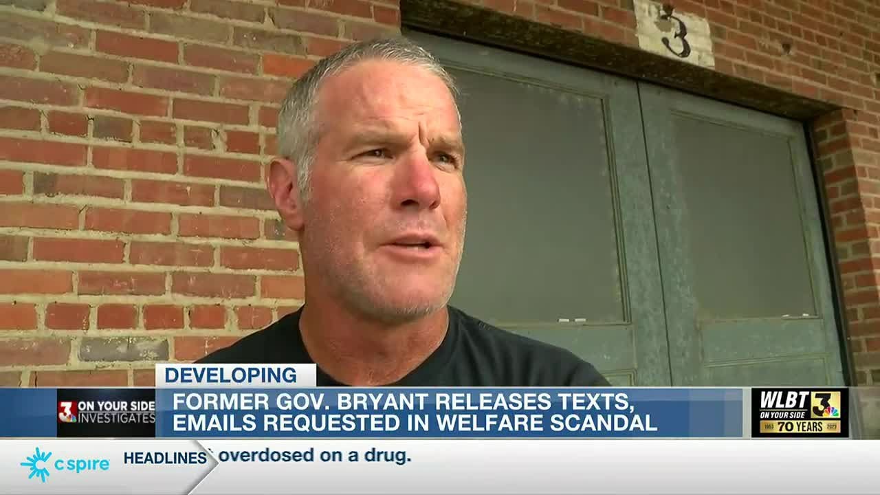 Former MS governor releases text messages between him and Brett Favre discussing ways to fund an...