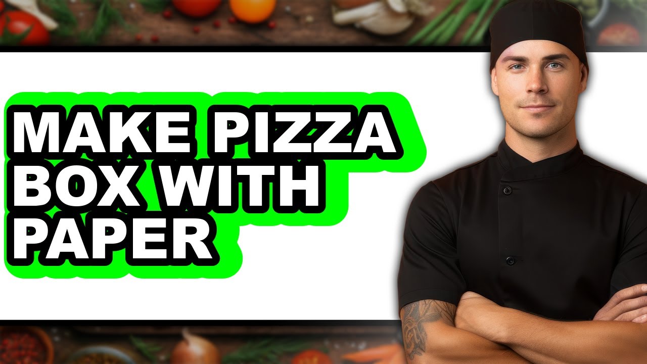 How To Make Pizza Box With Paper - Full Guide