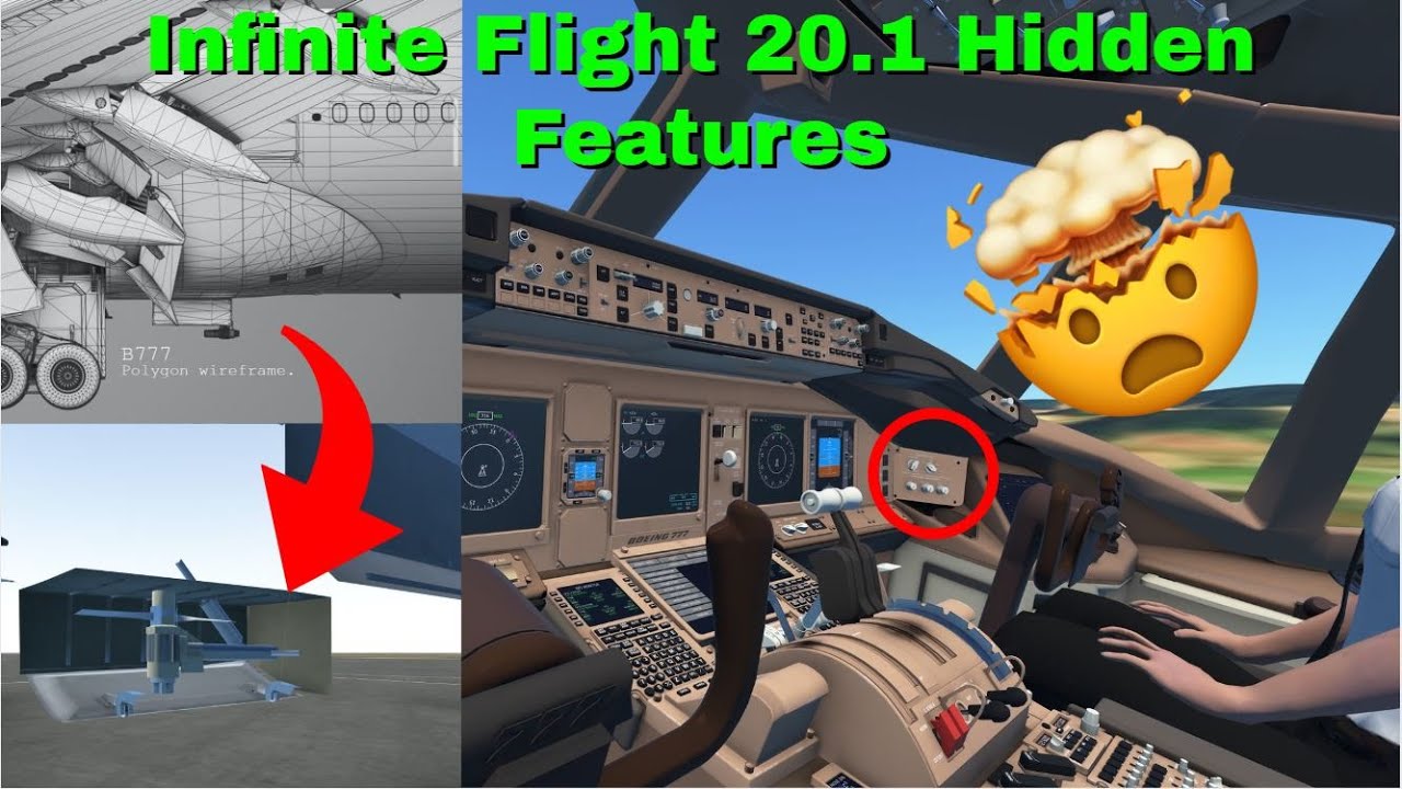 Infinite Flight 20.1 Hidden Features YouTube