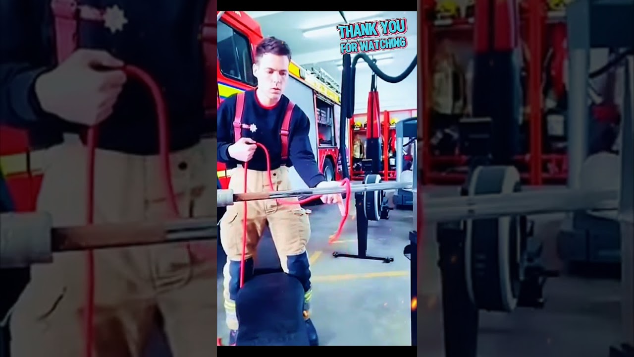 Firefighter Knot Tying Skills in Action 🚒 