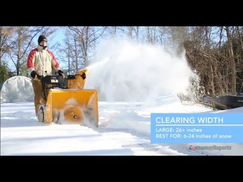 The Best Electric Snow Thrower You Need Buy This Winter - YouTube