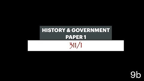 history paper 1 | 311/1 | kcse history paper 1 2023 | how to pass history paper 1