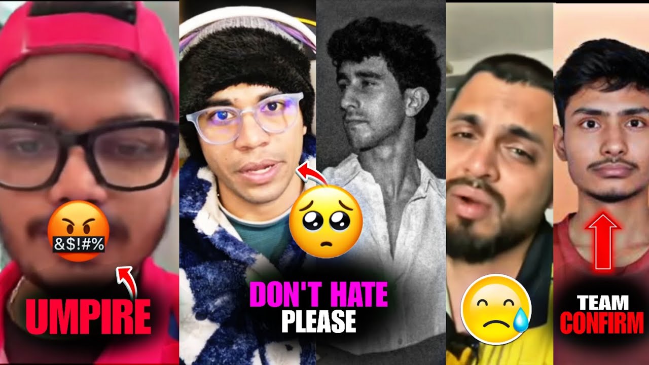 DON'T HATE ‎⁨@tahirfuegoFF⁩  Please 🙏 Aztec Team Confirm -Ritik ✅🤯 S8ul Sid Disappointed 😔