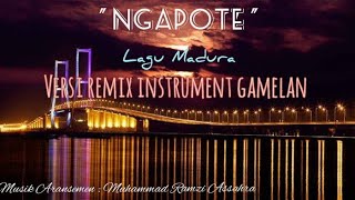 NGAPOTE_Lagu Madura (Instrumen Remix Version)