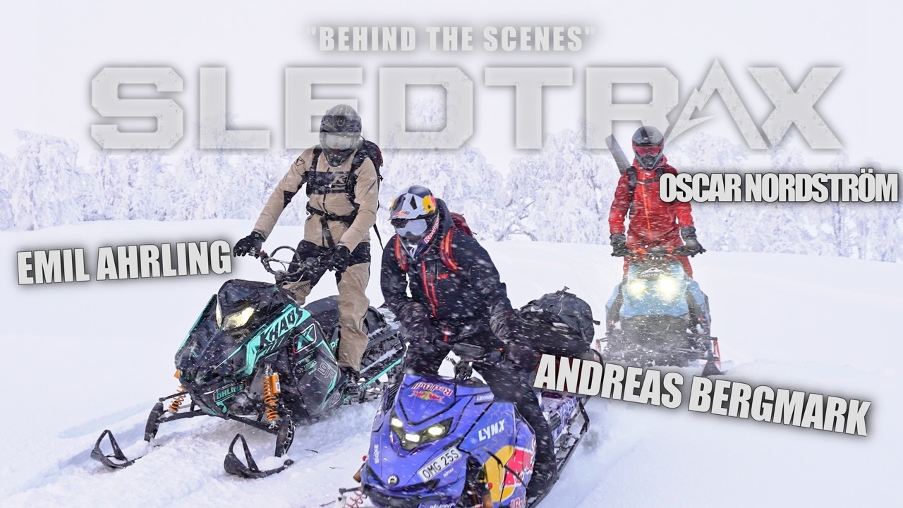 Behind the scenes av Sledtrax stora lössnötest!