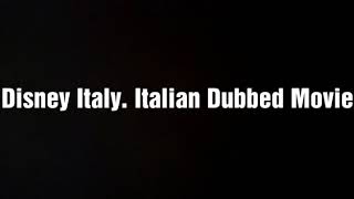 Check in the link. The Disney Film Dubbed Italian. Now!