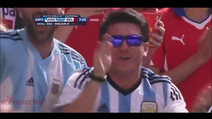 Argentina 1 vs Belgica 0 - Gol de Gonzálo “El Pípa” Higuaín (Relato Pablo Giralt)