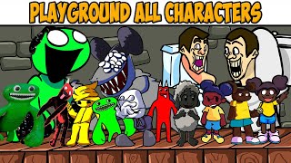 FNF Character Test | Gameplay VS My Playground | ALL Characters