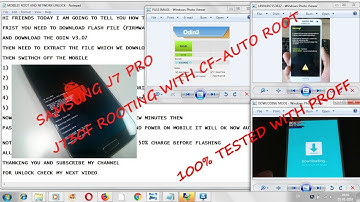 SAMSUNG J7 PRO (J730F) ROOTING WITH CF-AUTO ROOT 100% WITH PROFF TESTED