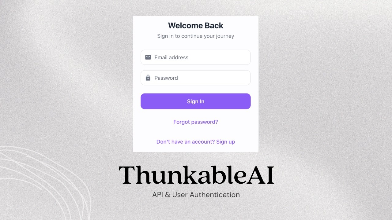 How to Build User Sign-up, Login, and Authentication With Firebase API - Thunkable AI