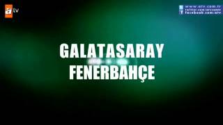 Galatasaray 1 - 0 Fenerbahçe Süper Kupa 2013 Maçı ATV