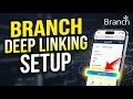 How to register with Branch for deep linking in mobile - Step By Step