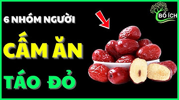 Cảnh Báo: 6 Nhóm Người Cực Nguy Hiểm Khi Ăn Táo Đỏ Khô - kênh sức khoẻ bổ ích