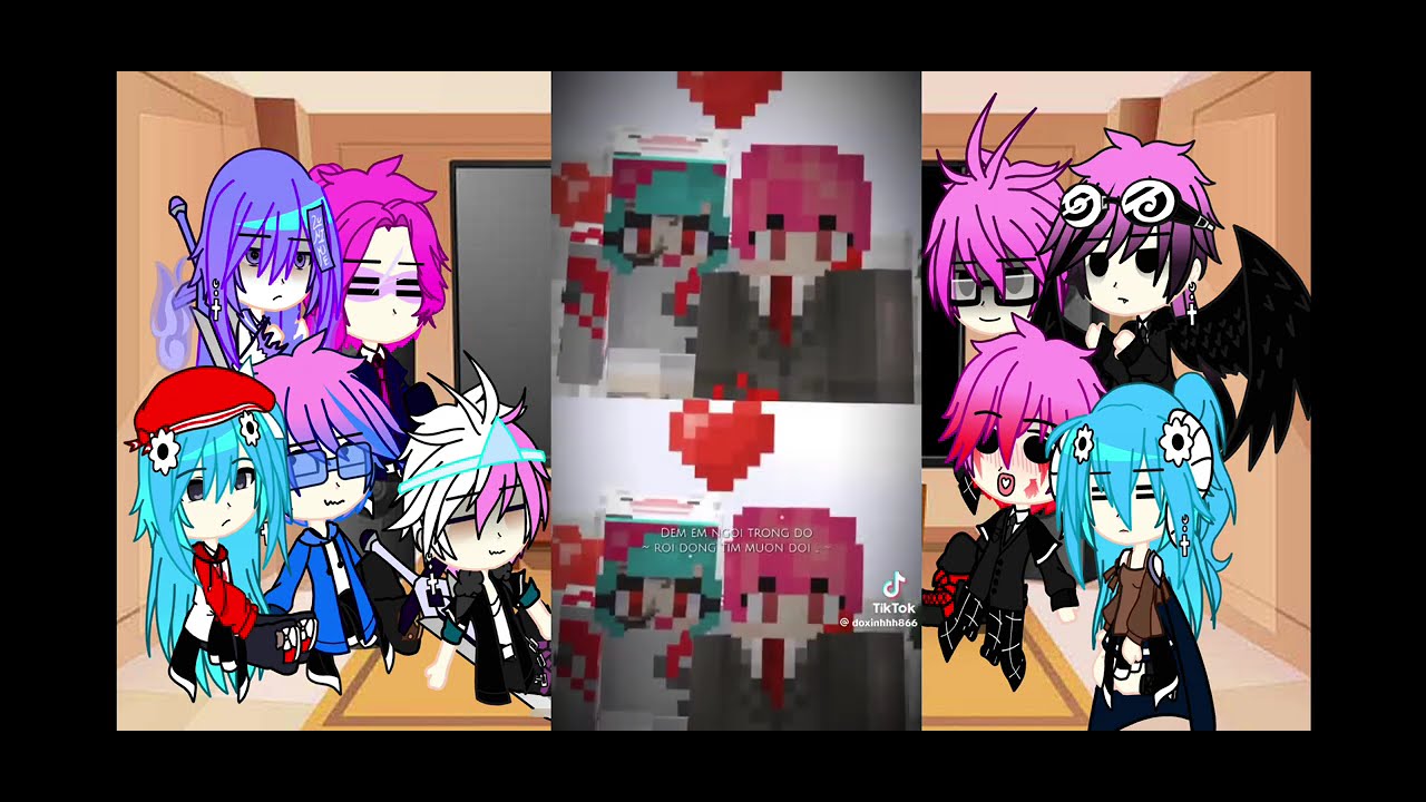 Hiha phản diện +(yummie mushroom,vilking,Youkai,TT hiha và h1h4)react to??//có ship//