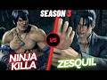 Tekken 8 | NinjaKilla (Law) VS Zesquil (Jin) Player Match