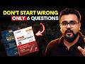Don’t Start Class 12 Accountancy Like This | Only 6 Questions Rule