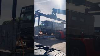 Flat Rack to Container Ship: Expedition Vehicle Journey by Liveandgive4x4 #4x4adventures