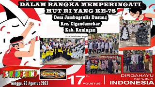 🔴Live PUTRA OFFTIMIS | Semarak Kemerdekan RI Ke-78  | Jambugeulis (Dusun 4) 20 Agustus 2023