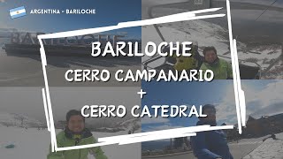 ☃️ Bariloche en 2 días 🤩 - Cerro Catedral ❄️ + Cerro Campanario🎢 (¡¡Nieve en Argentina!!) ☃️