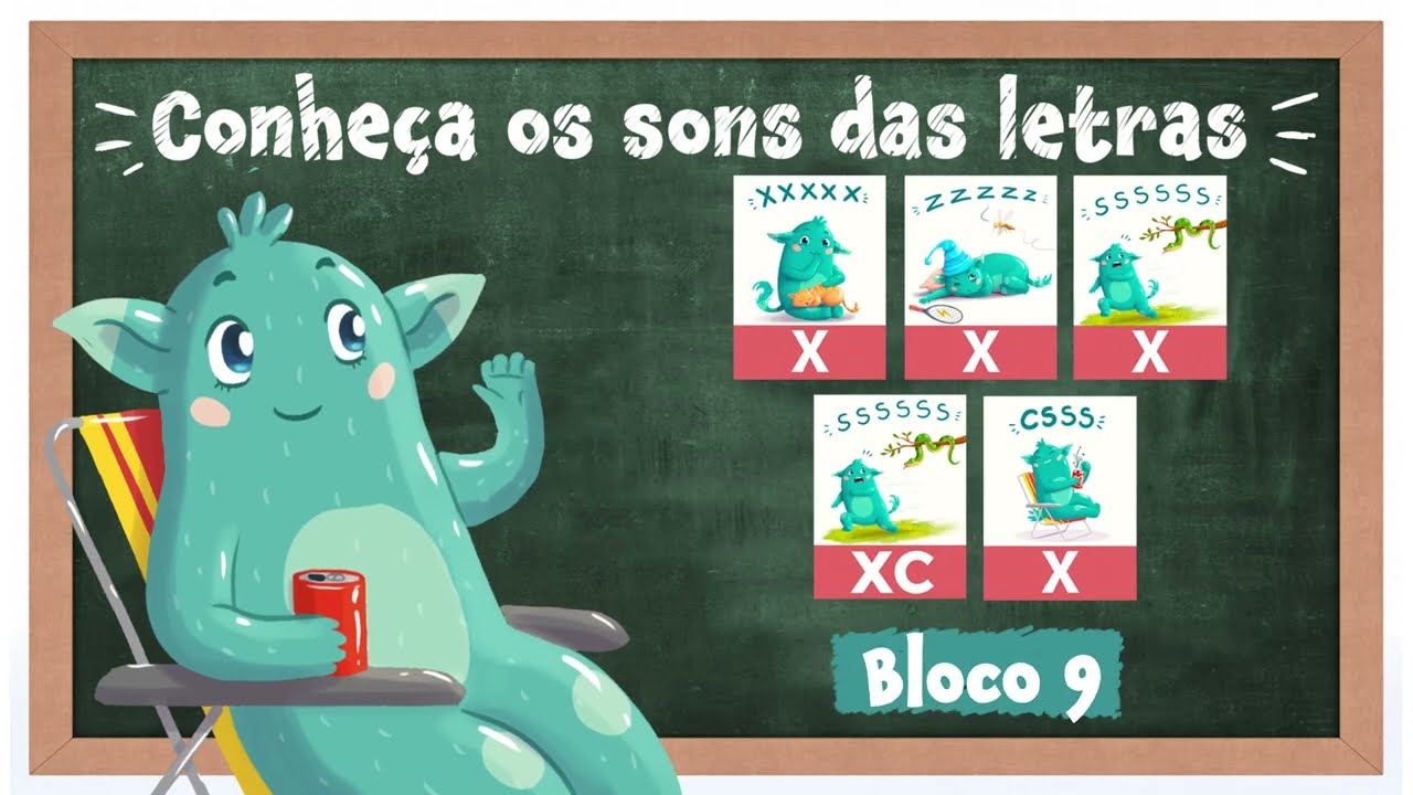 BEBETO E SONS DO ALFABETO - LETRAS X e XC