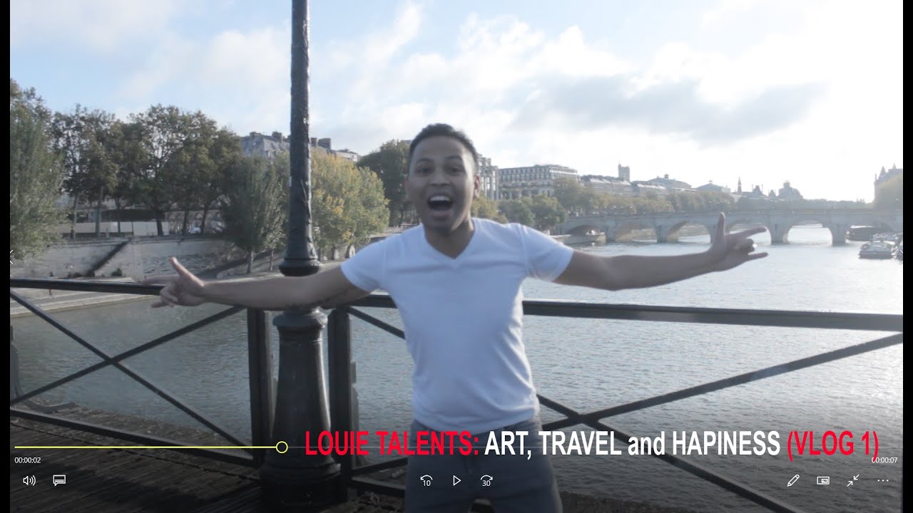 LOUIE TALENTS: Art,Travel and Happiness ( VLOG 1)