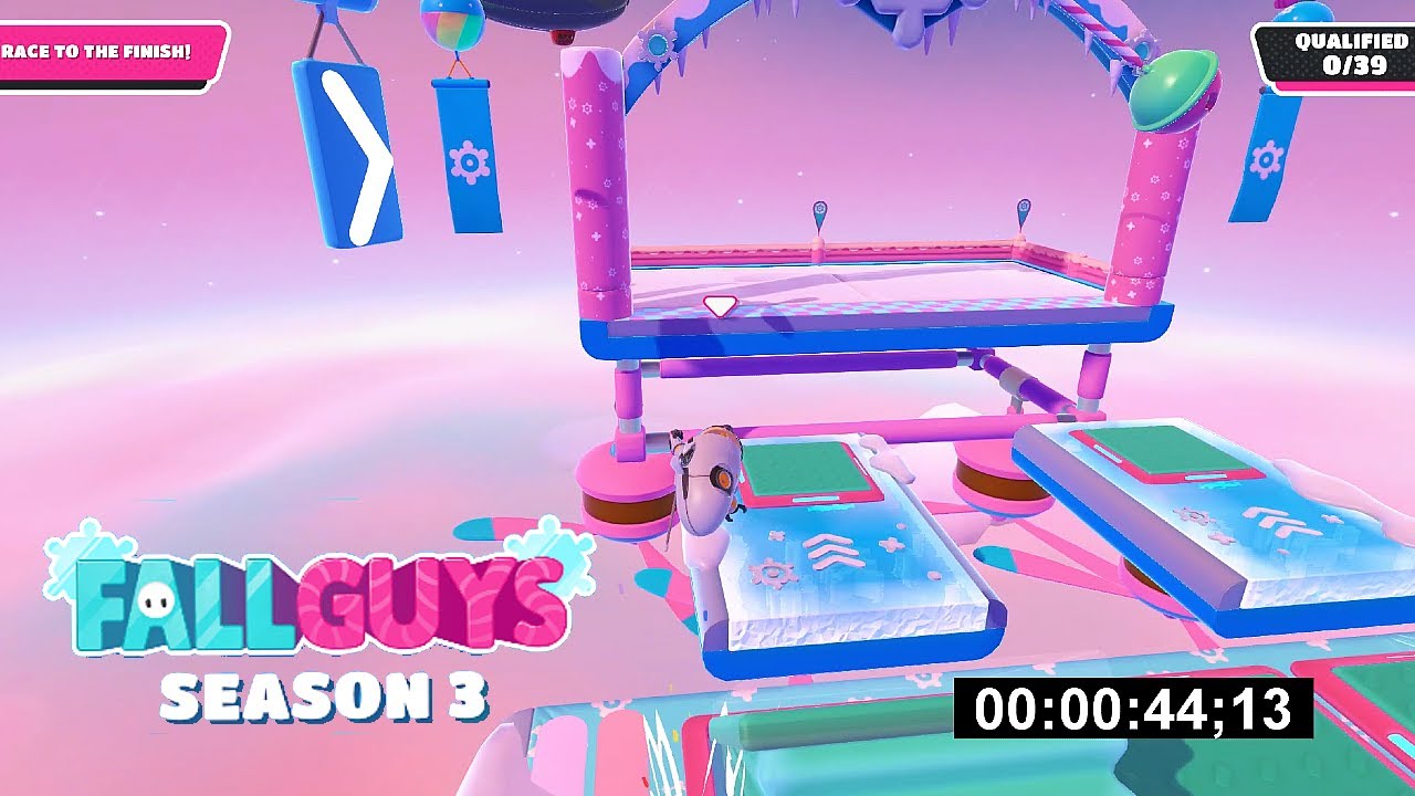 Fall Guys Tundra Run Speedrun (World Record Again?)