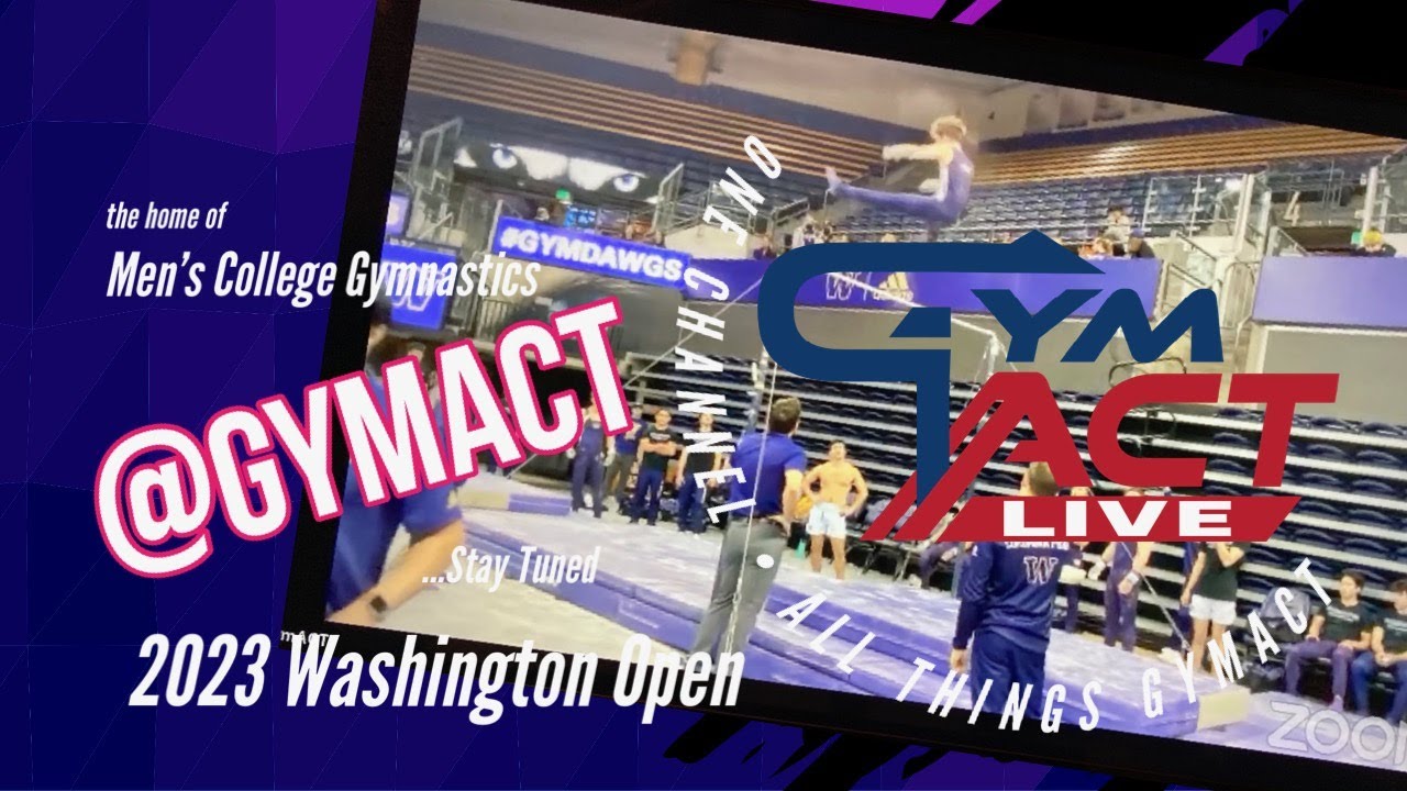 2023 Washington Open Washington Mens Gymnastics (FB feed) YouTube