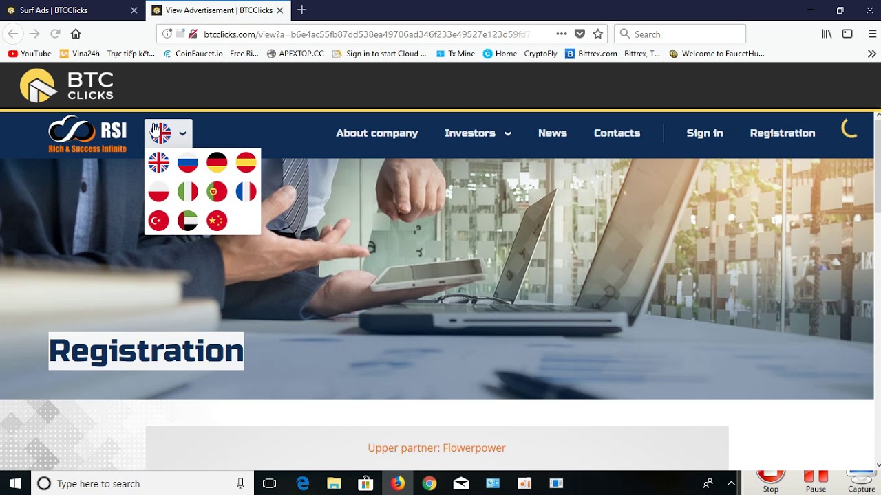 BTC Click Payment Proof and Earn mBTC per click and 80% referral  2018
