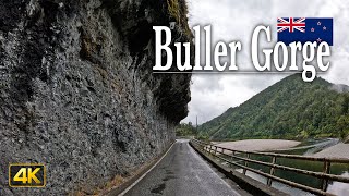 Scenic drive through the Buller Gorge on New Zealand's South Island 🇳🇿