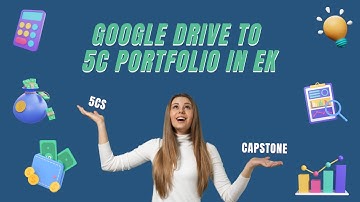 Uploading Google Drive Work Samples to ePortfolio in eKadence (11/14/22)