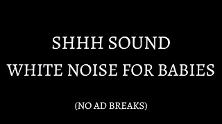 Best White Noise For Babies  Shhh Sound For Calm U0026 Deep Sleep 