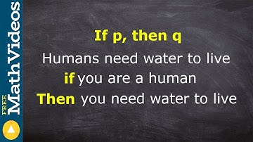 Write a statement in conditional form and determine the truth ex 2