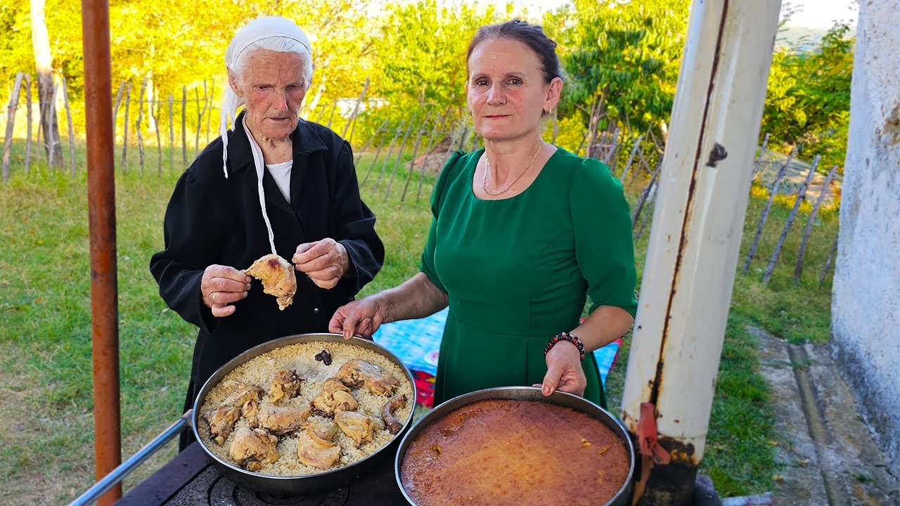 Back at Grandma's House for Some Delicious Food!🍽️🏡