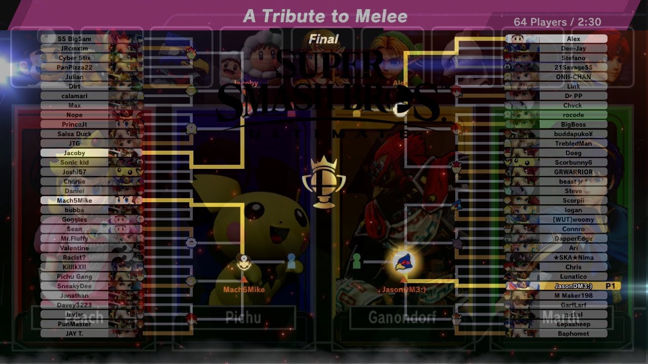 Smash Ultimate' Online Tournament Pays Tribute to Melee