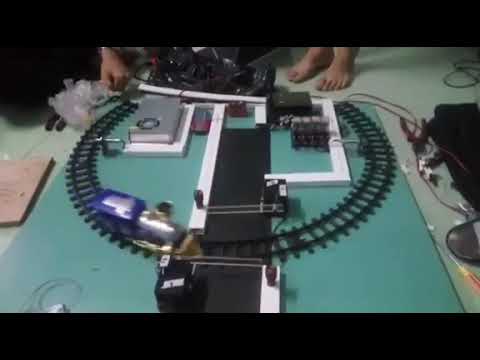 Video đồ án: rào chắn xe lửa tự động - youtube