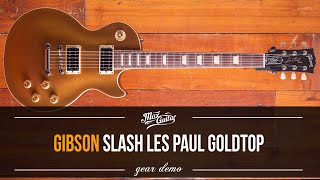 It's GOLD and it's DELICIOUS! The all-new Gibson Slash Les Paul GOLDTOP!