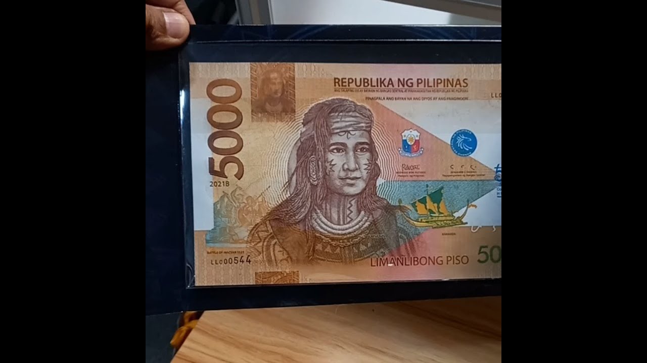 Have you seen 5000 peso bill? and, 500 peso coin?