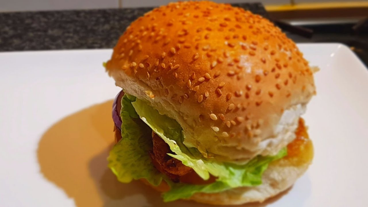 CHICKEN BURGER | Home Made Simple and Tasty Burger Recipe | NINA KITCHEN