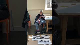 Sam Boughton's abstract art course in Cornwall #art #cornwall #landscapeart #artcourse #arttutorial