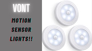 Vont Motion Sensor Lights!