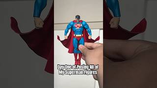 Day 1 Of Posing All Of My Superman Figures Mafex Hush Superman