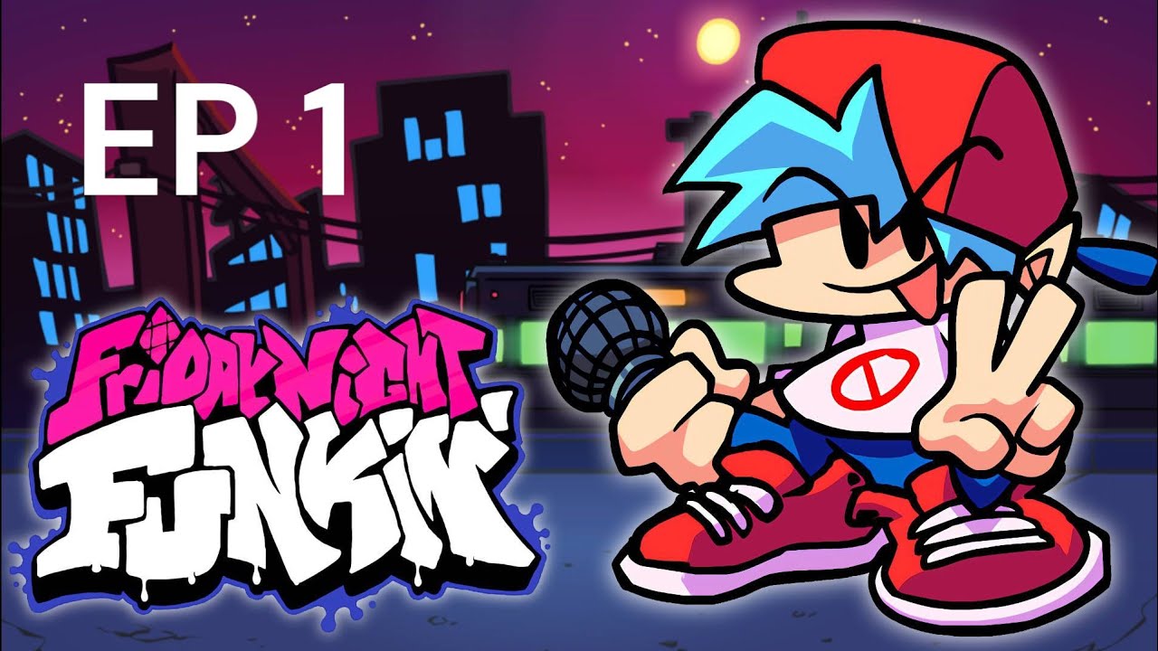 Friday night funkin Ep 1-week 1 e 2-O inicio do boyfriend