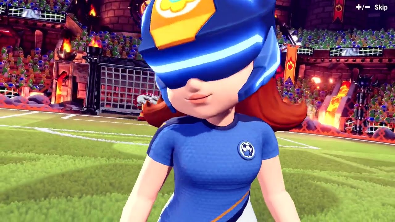 Mario Strikers Battle League - Wario vs Waluigi - Yoshi & Shy Guy Included