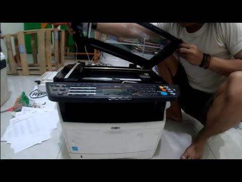 Kaca Scan Adf Scanner DY-REAL DIRAYURIS, TUTORIAL KYOCERA BUKA KACA SCANNER, ADF - YouTube