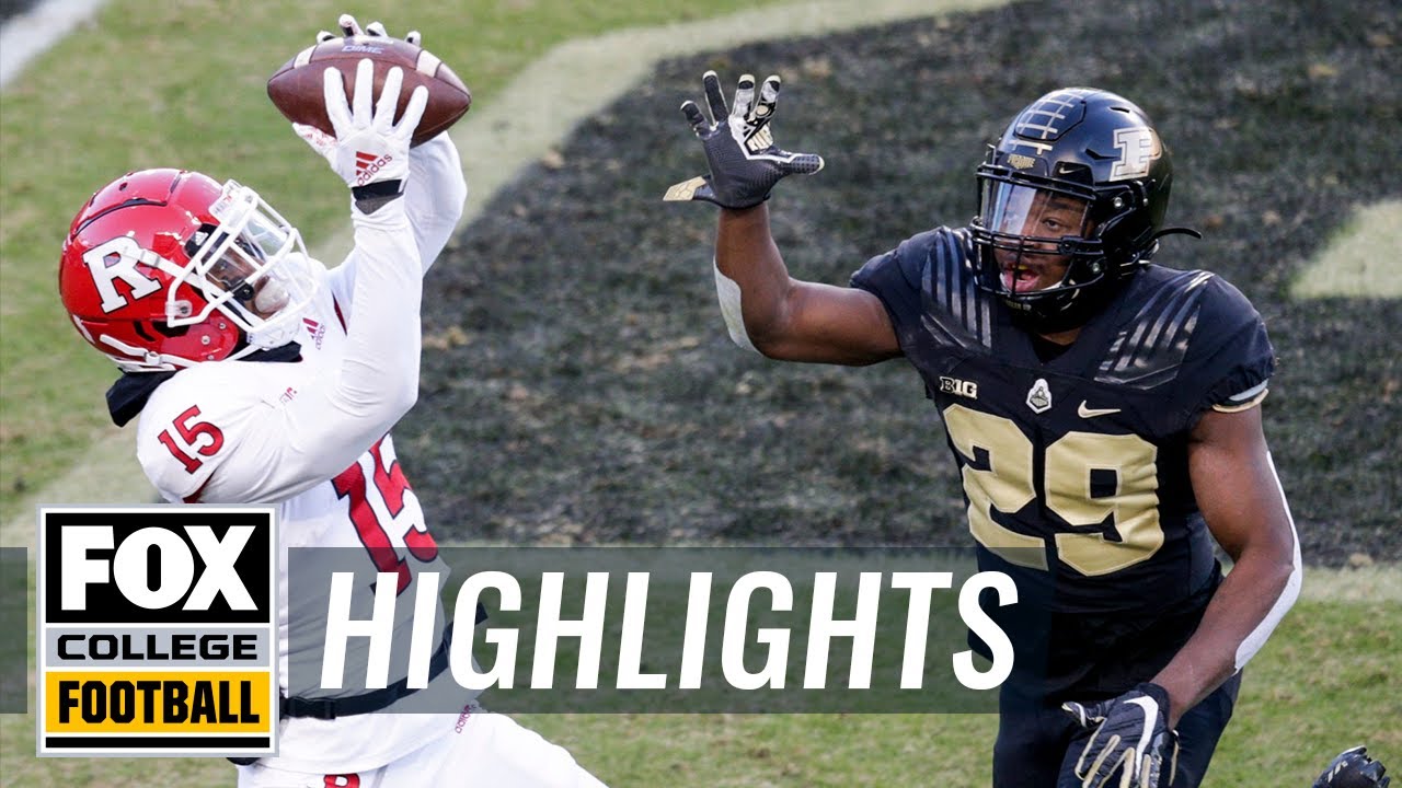 Rutgers' explosive second-half plays key 37-30 comeback win vs. Purdue | HIGHLIGHTS | CFB ON FOX